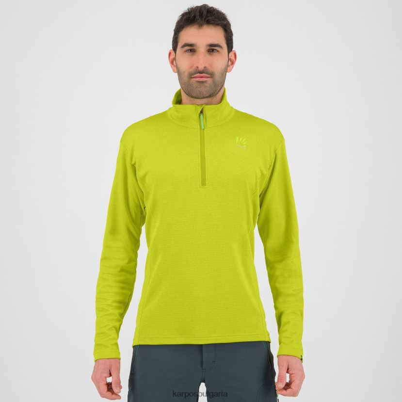 качулка| колада от киви мъже Karpos пицоко с половин цип FZ08Z290