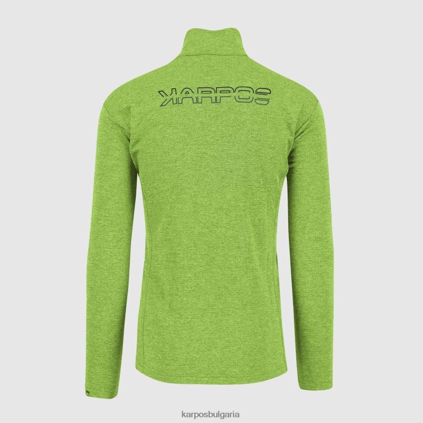 качулка| зелена светкавица мъже Karpos пицоко с половин цип FZ08Z292