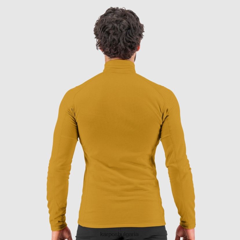 качулка| златна люспа мъже Karpos croda лек половин цип FZ08Z278