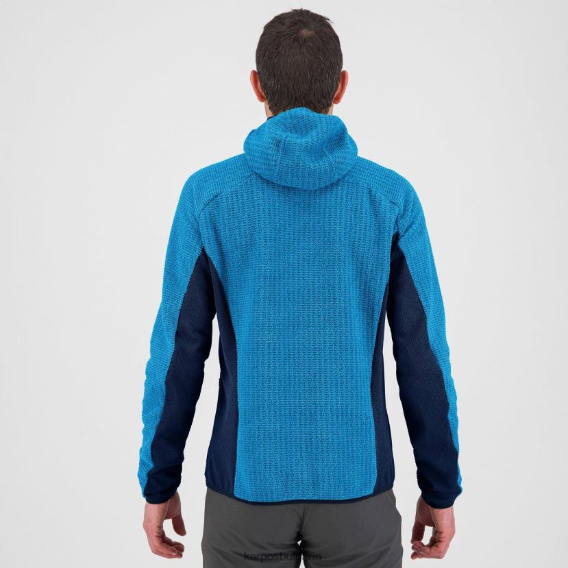 качулка| дива синьо/полунощ мъже Karpos полар с качулка rocchetta FZ08Z230