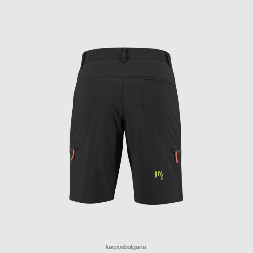 кратко| черно/тъмно сиво мъже Karpos фантазия бермуди FZ08Z678