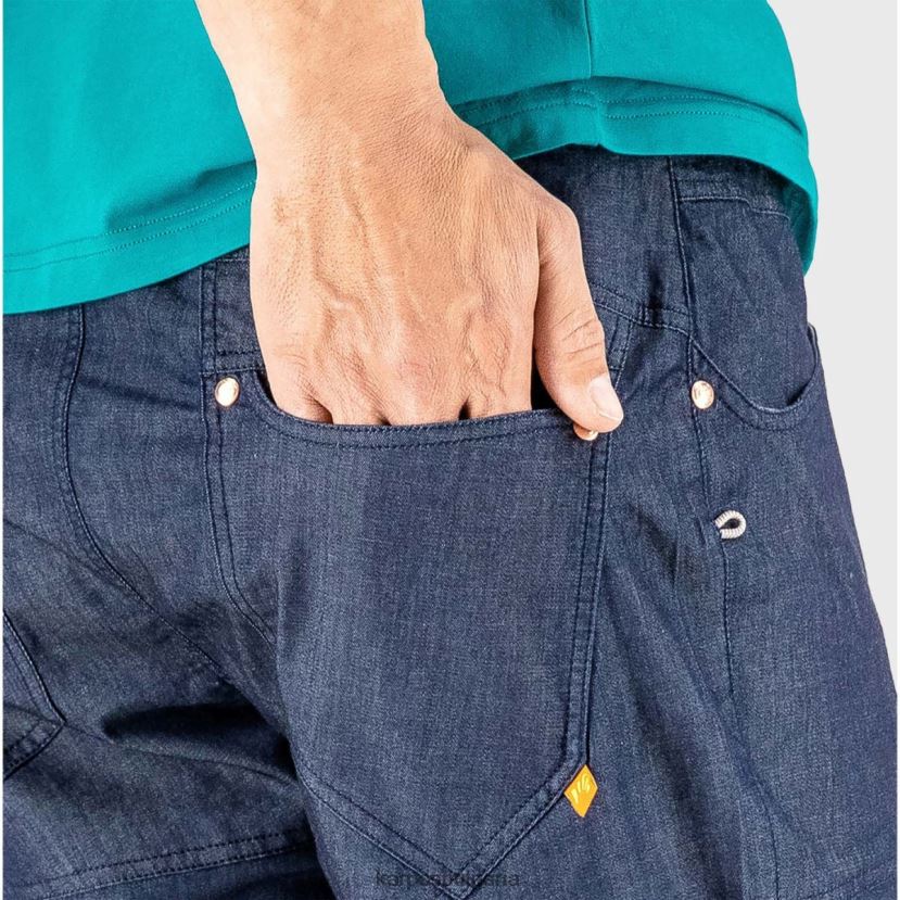 кратко| тъмно синьо мъже Karpos castegner светли дънки бермуди FZ08Z620