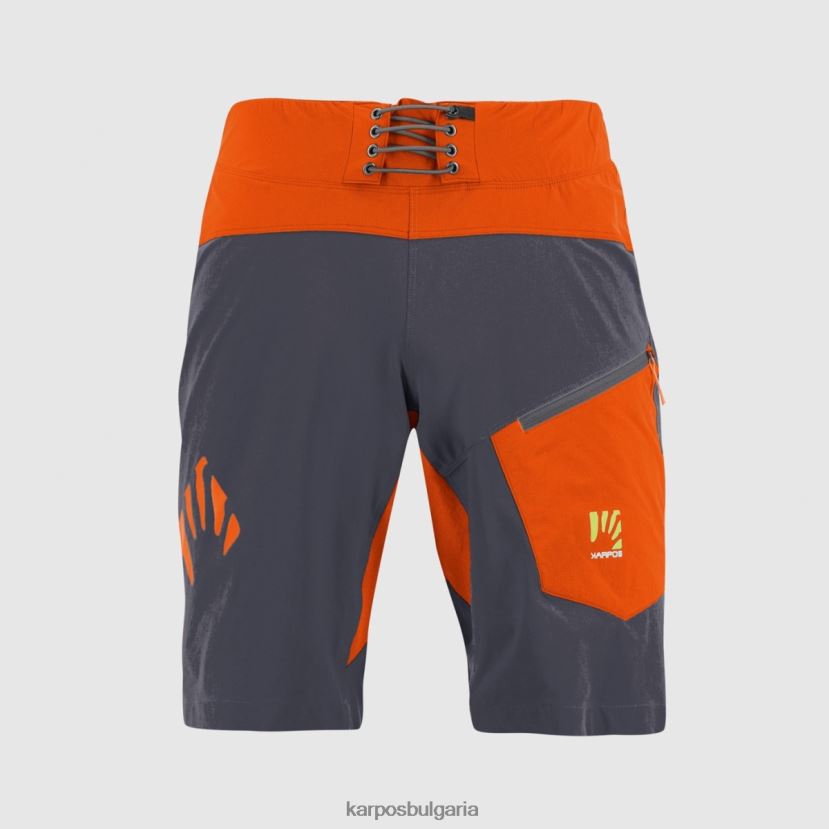 кратко| космос/мандарина t/лава f мъже Karpos Вал ди Дентро Бермуди FZ08Z655