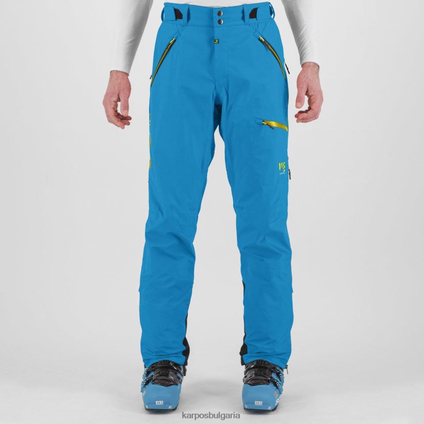 панталон| дива синьо мъже Karpos миди панталон с миди FZ08Z444