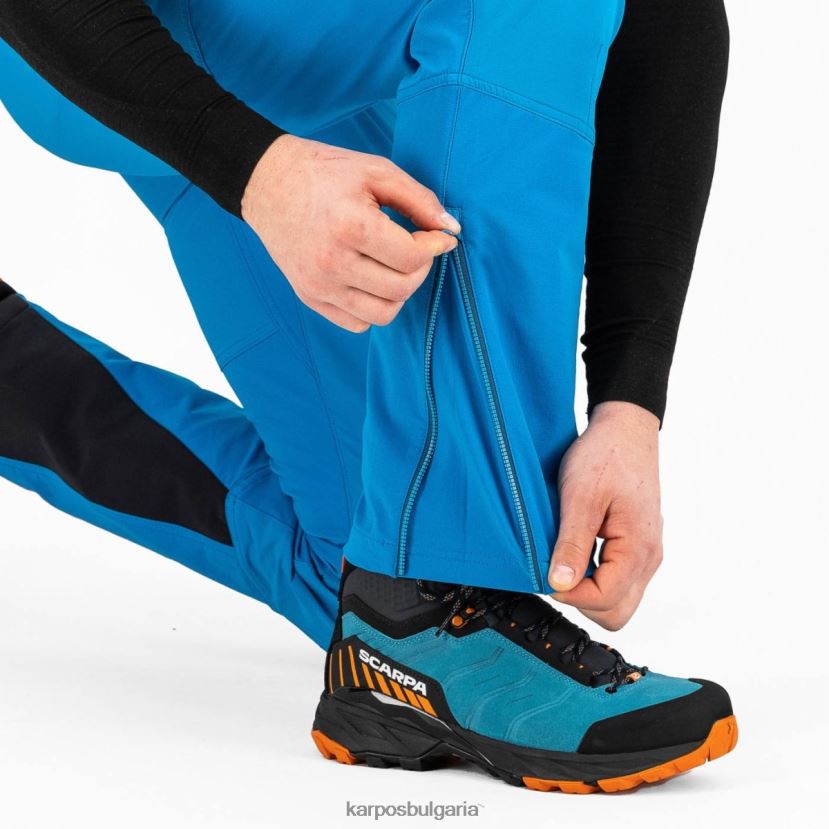 панталон| синьо бижу мъже Karpos сан мартино панталон FZ08Z497