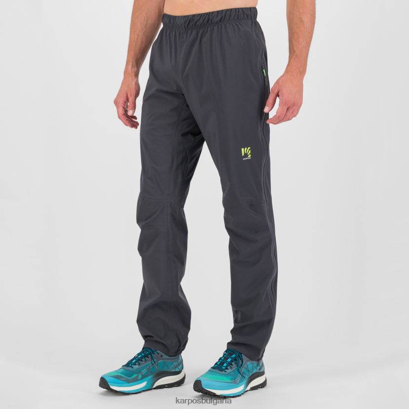 панталон| тъмно сив мъже Karpos много дъждовни панталони FZ08Z504