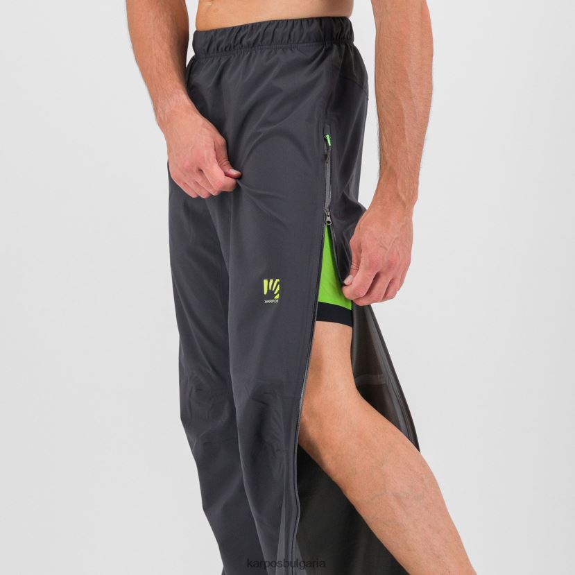 панталон| тъмно сив мъже Karpos много дъждовни панталони FZ08Z504