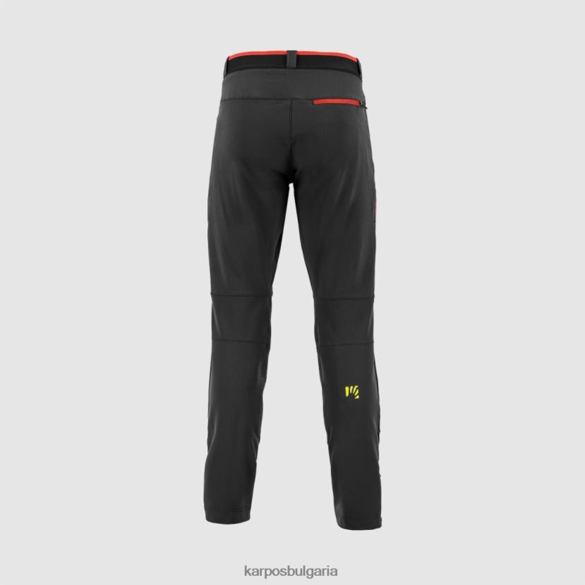 панталон| черен/гренадин мъже Karpos пиетена панталон FZ08Z519