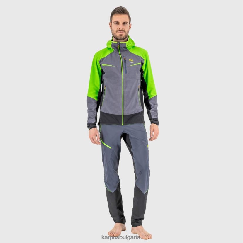 панталон| омбре синьо/черно мъже Karpos рок ево панталон FZ08Z524