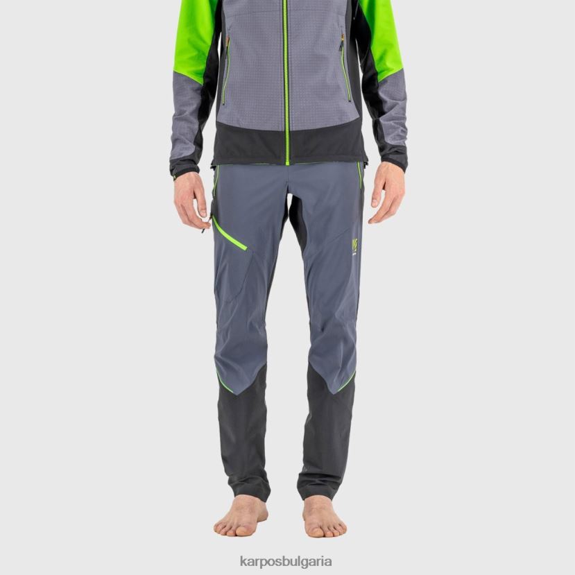 панталон| омбре синьо/черно мъже Karpos рок ево панталон FZ08Z524