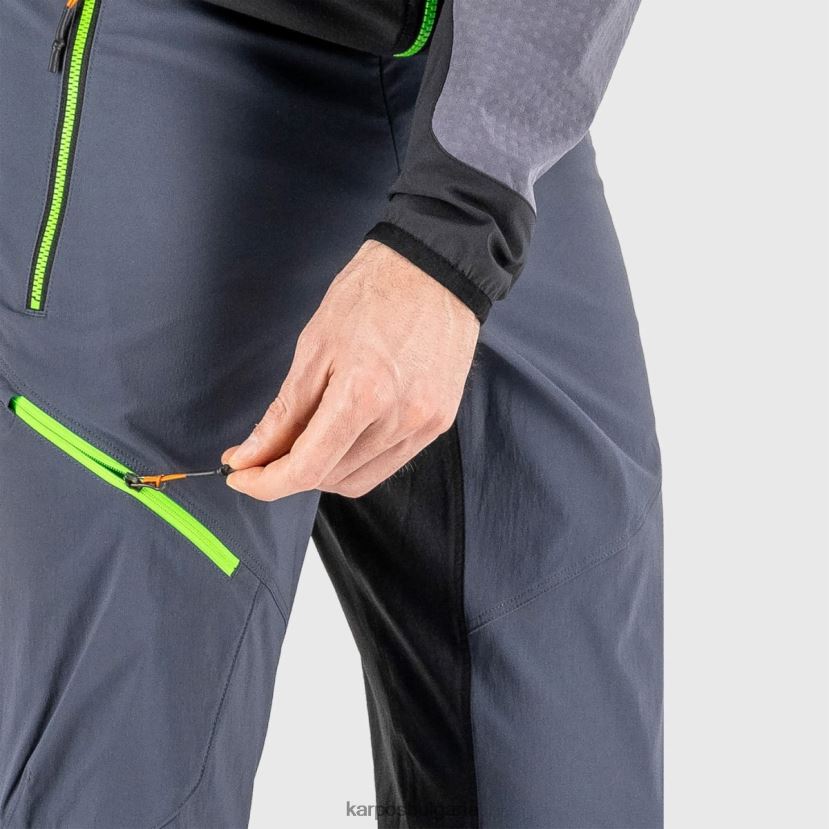 панталон| омбре синьо/черно мъже Karpos рок ево панталон FZ08Z524