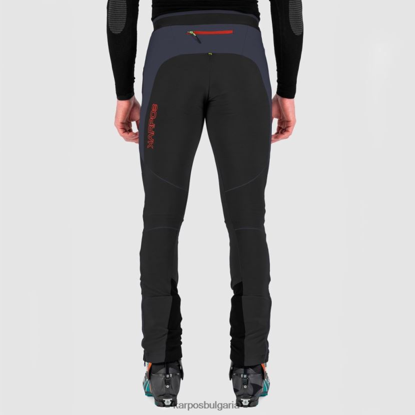 панталон| черно/индийско мастило мъже Karpos alagna evo панталон FZ08Z537