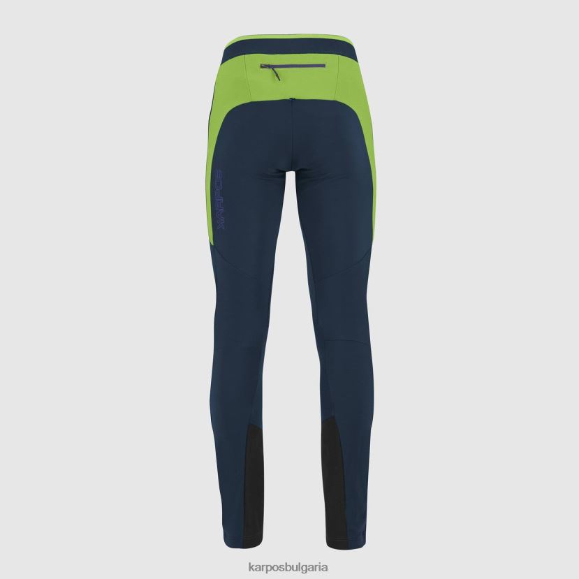 панталон| полунощ/зелена светкавица мъже Karpos alagna evo панталон FZ08Z539