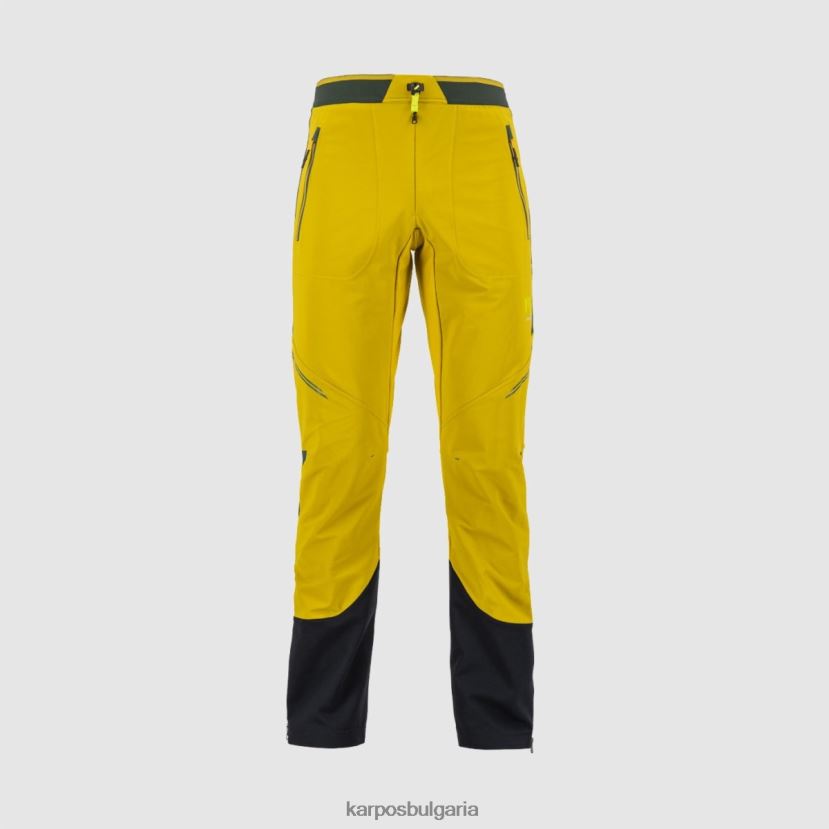 панталон| златни люспи/зелено в джунглата мъже Karpos панталон alagna plus evo FZ08Z471