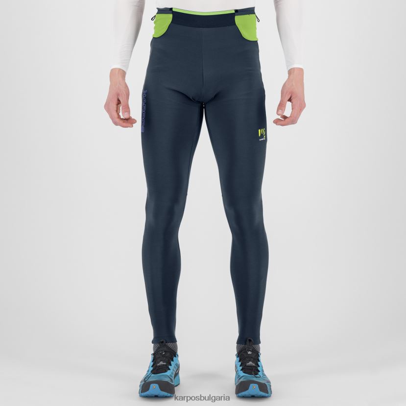 панталон| полунощ/зелена светкавица мъже Karpos lavaredo плюс зимно плътно FZ08Z572