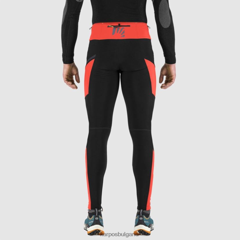 панталон| черен/гренадин мъже Karpos lavaredo плюс зимно плътно FZ08Z575