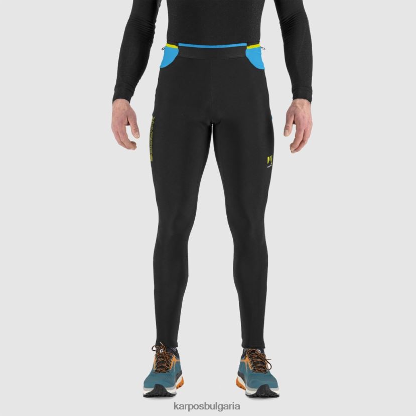 панталон| черно/синьо бижу мъже Karpos lavaredo плюс зимно плътно FZ08Z576