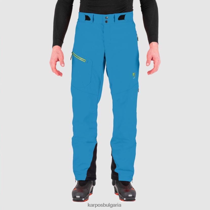 панталон| синьо бижу/сярен извор мъже Karpos palu' evo панталон FZ08Z450