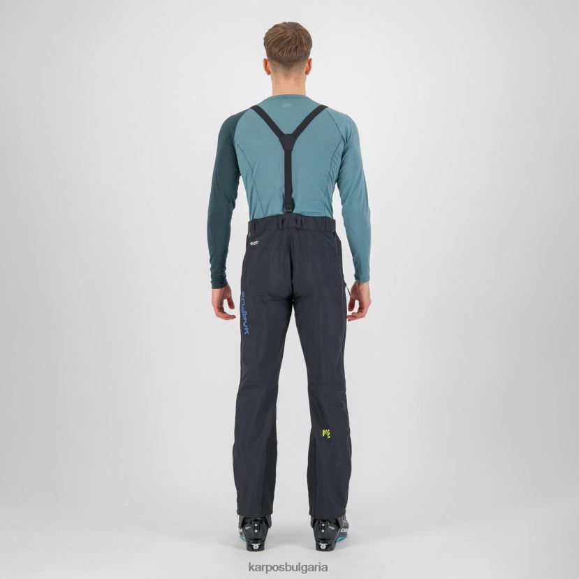 панталон| черно/индийско мастило мъже Karpos piz palu' панталон FZ08Z456