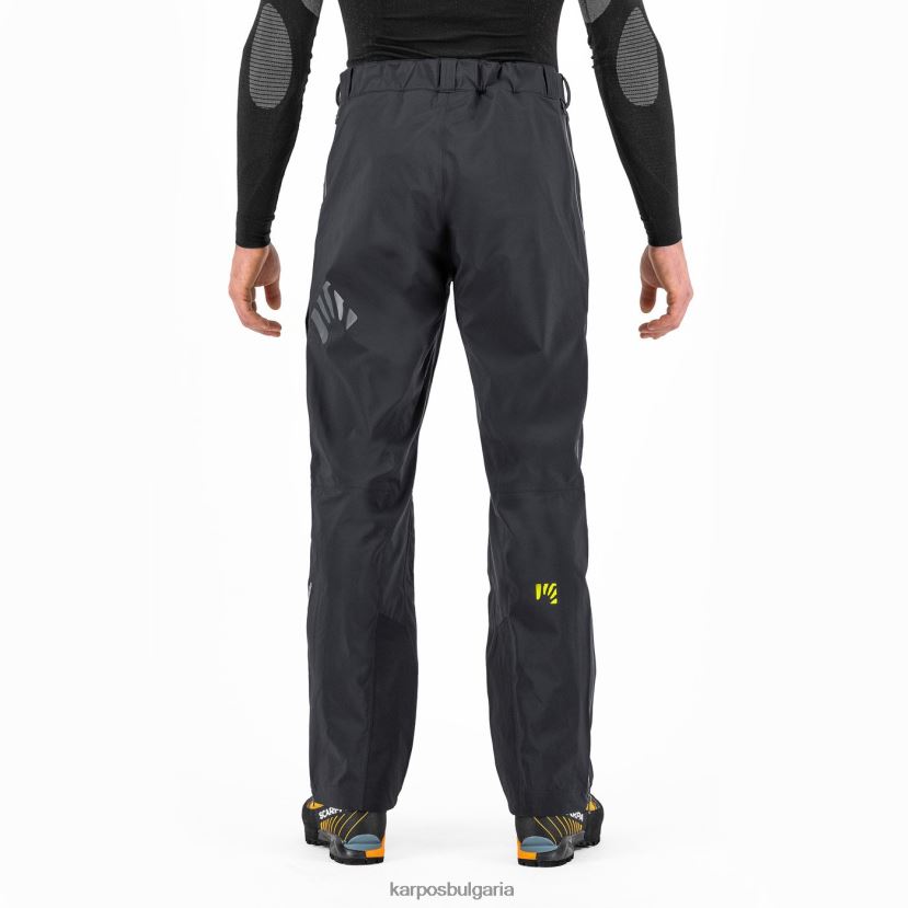 панталон| черно тъмно сиво мъже Karpos панталон storm evo FZ08Z454