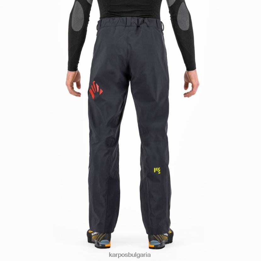 панталон| черен/гренадин мъже Karpos панталон storm evo FZ08Z455