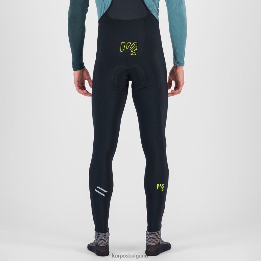 панталон| черна/киви колада мъже Karpos verve winter bibtight FZ08Z567