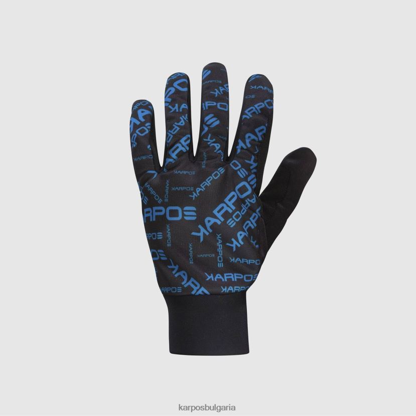 ръкавица| черно/дива синьо мъже Karpos леггеро ръкавица FZ08Z903