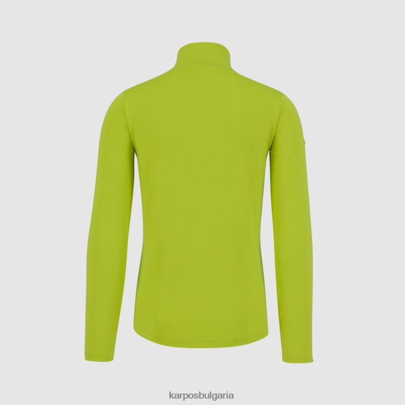 руно| зелено мъже Karpos мощен полар с половин цип FZ08Z251