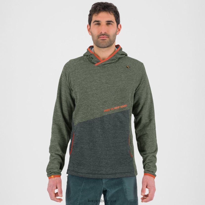 руно| мащерка/черен пясък мъже Karpos camoscio качулка FZ08Z233