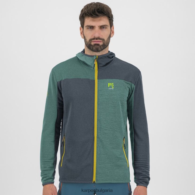 руно| северноатлантически/тъмен шисти мъже Karpos nuvolau руно FZ08Z237