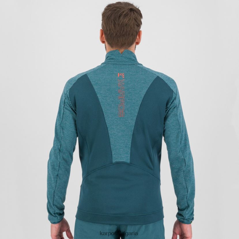 руно| тъмно море/балсам мъже Karpos pizzocco evo полар с пълен цип FZ08Z211