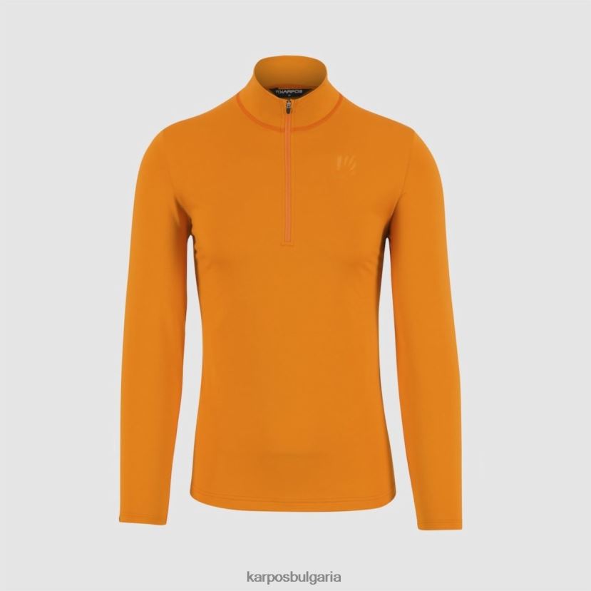 руно| arancio мъже Karpos мощен полар с половин цип FZ08Z250