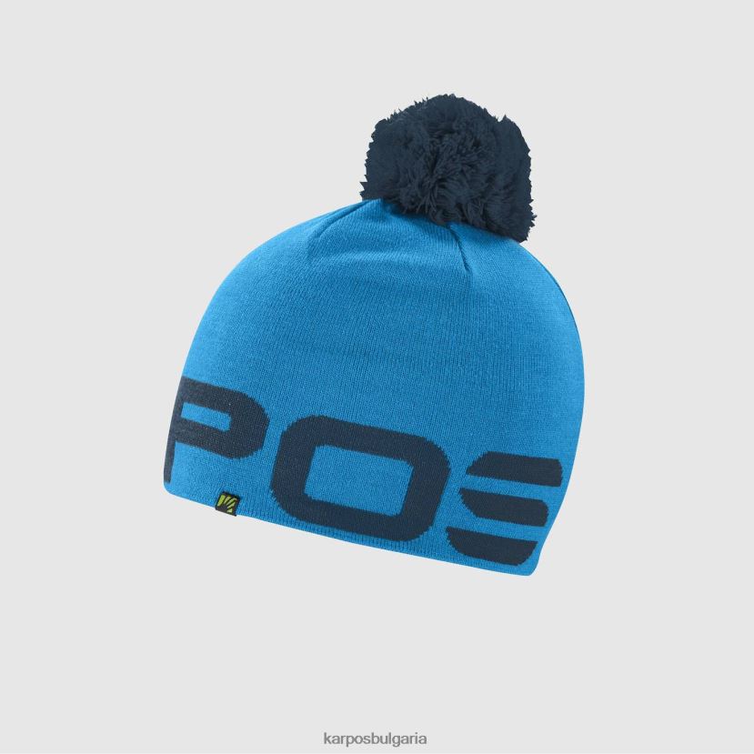 шапки| дива синьо/полунощ мъже Karpos ларин пон пон кап FZ08Z723
