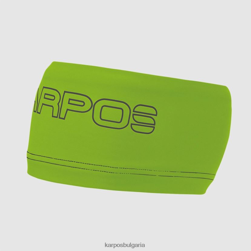 шапки| лайм зелено тъмно сиво мъже Karpos алагна лента за глава FZ08Z774