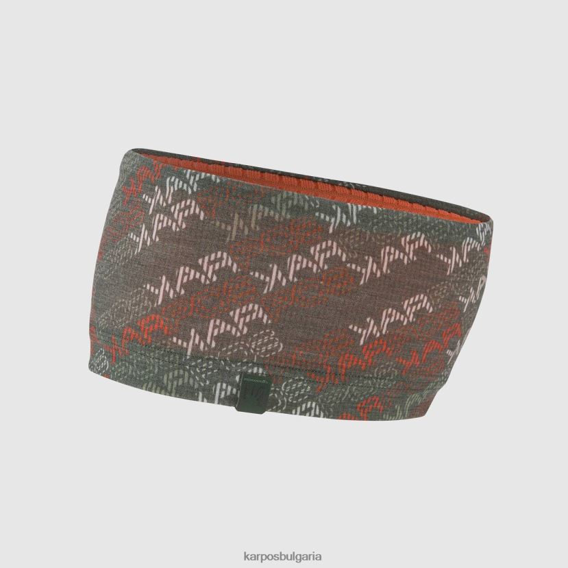 шапки| мащерка/пикантен портокал/бял мъже Karpos лента за глава coppolo merino FZ08Z760