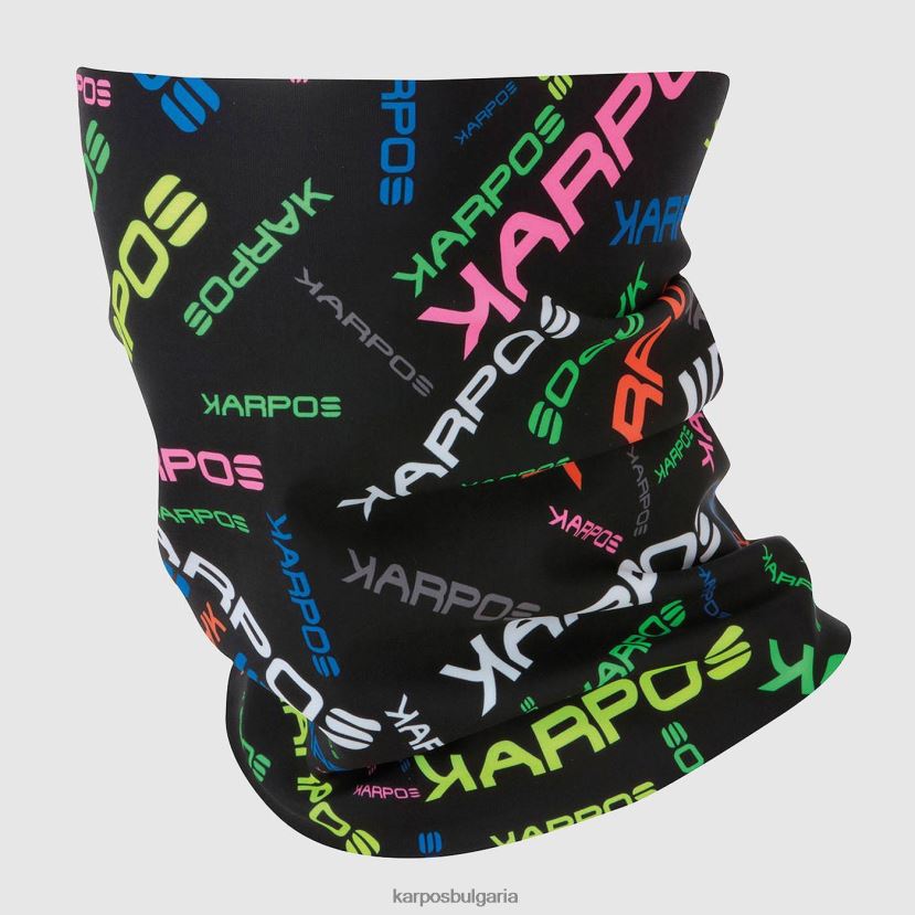 топло за врат| черен многоцветен мъже Karpos пелмо затопляне на врата FZ08Z799