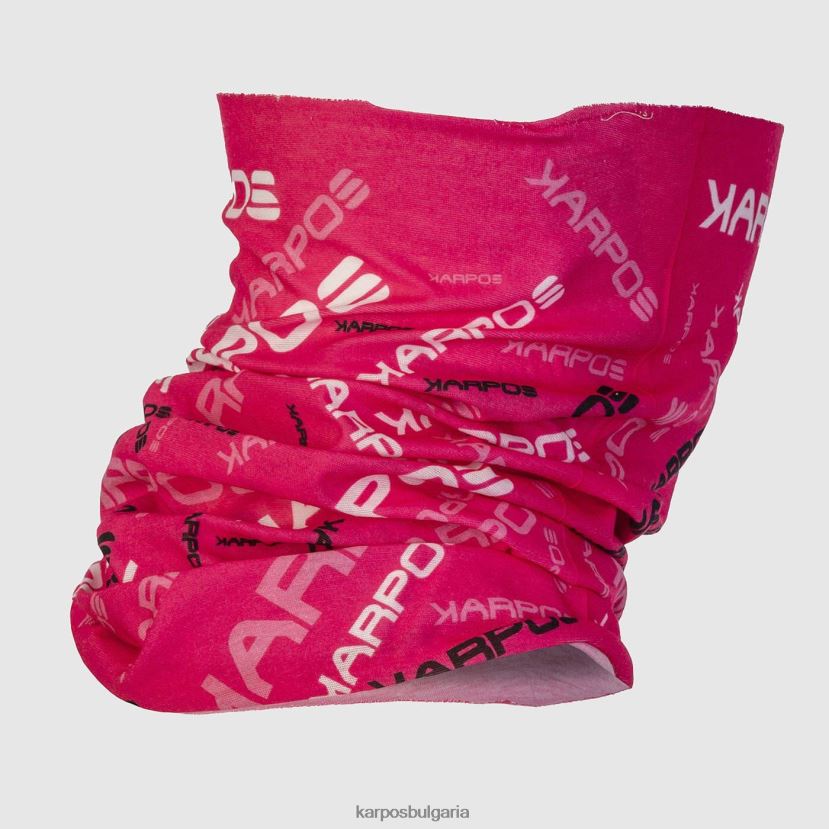 топло за врат| фуксия лилаво/розово флуоресно/черно мъже Karpos neckwarmer светлина FZ08Z855