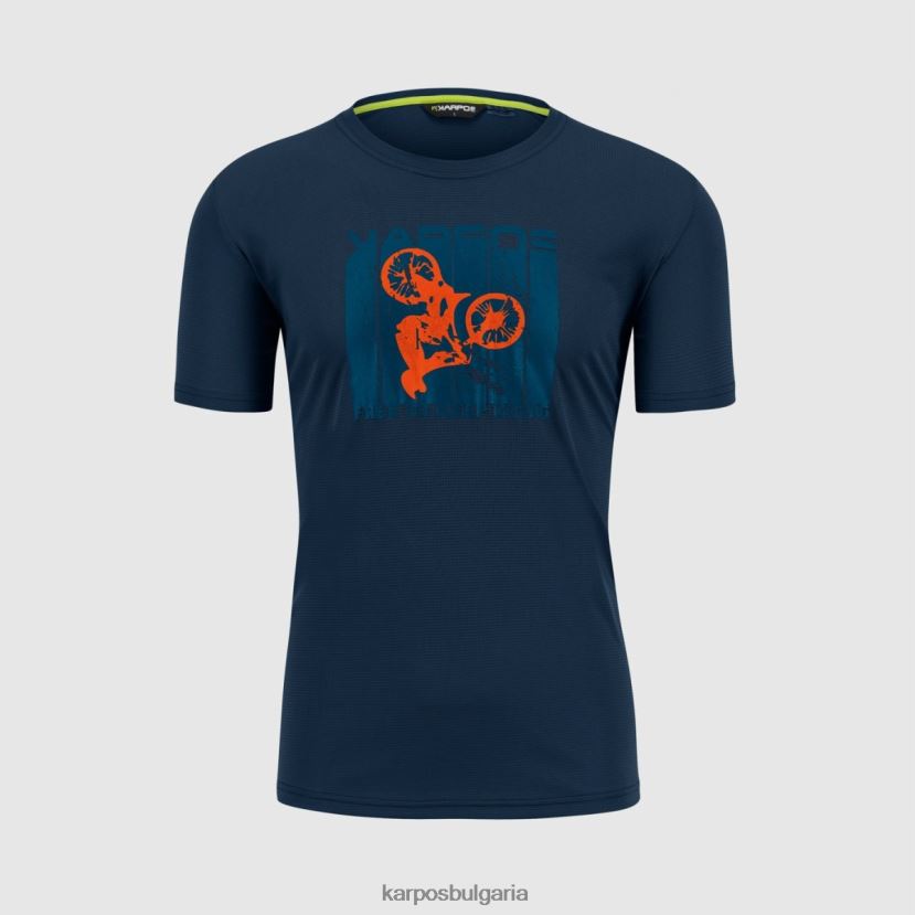 тениска| космически печат 2 мъже Karpos тениска val federia FZ08Z389