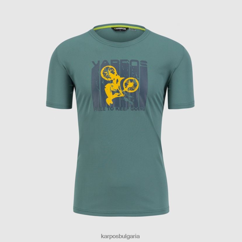 тениска| северноатлантически печат 2 мъже Karpos тениска val federia FZ08Z393