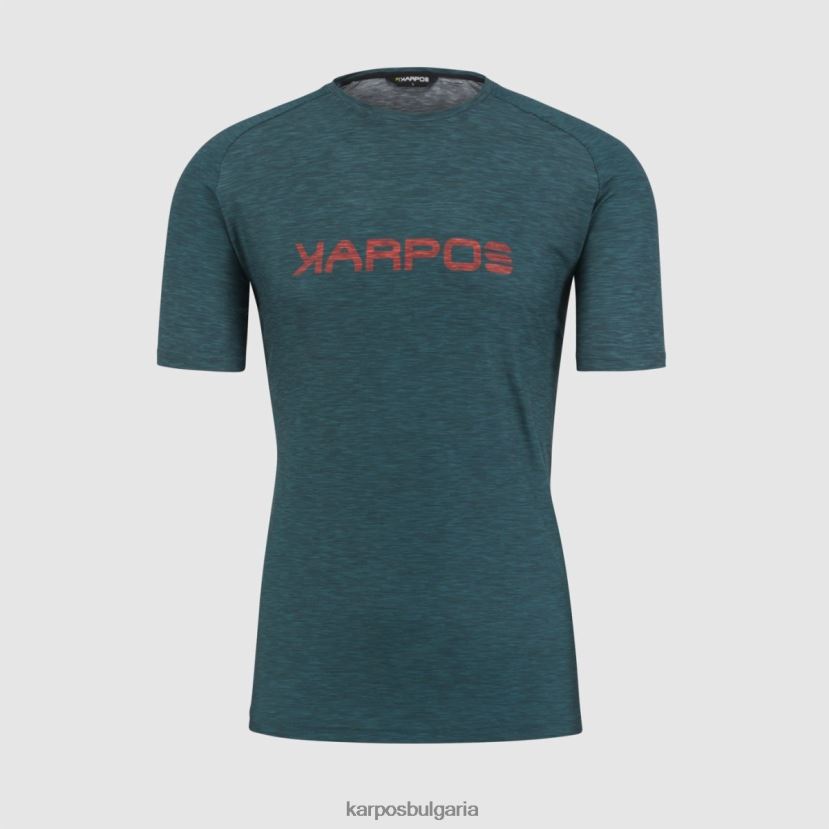 тениска| тъмно море/балсам/червен пипер мъже Karpos прато пиаца трико FZ08Z356