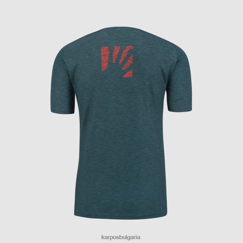 тениска| тъмно море/балсам/червен пипер мъже Karpos прато пиаца трико FZ08Z356