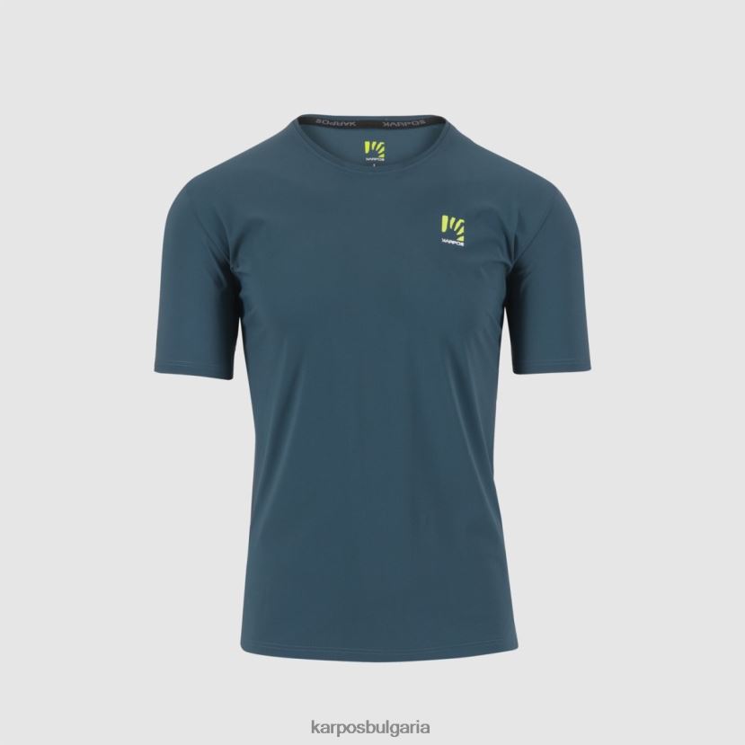 тениска| зеленото мъже Karpos чувствителна тениска FZ08Z374