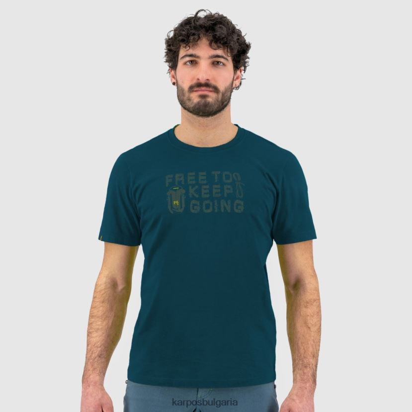 тениска| отразяващо езерце мъже Karpos тениска с минзухар FZ08Z403
