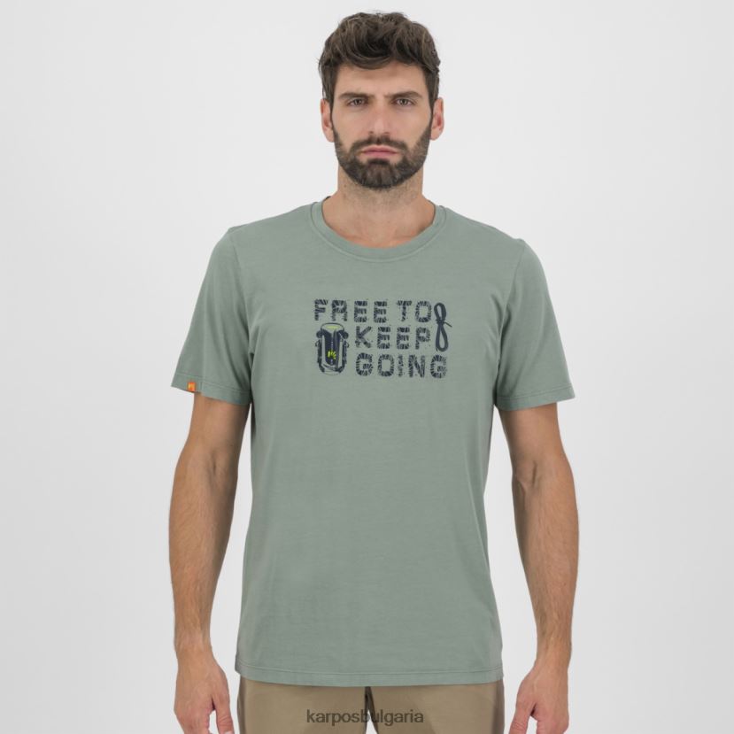 тениска| морски спрей мъже Karpos тениска с минзухар FZ08Z405