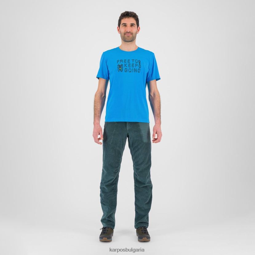 тениска| дива синьо/полунощ мъже Karpos тениска с минзухар FZ08Z407