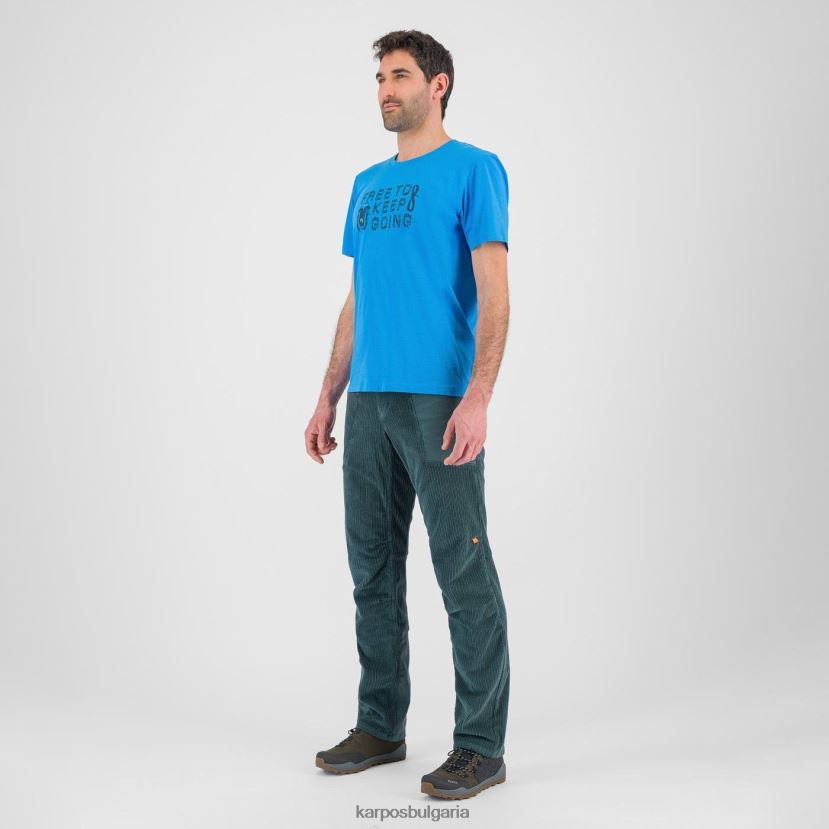 тениска| дива синьо/полунощ мъже Karpos тениска с минзухар FZ08Z407