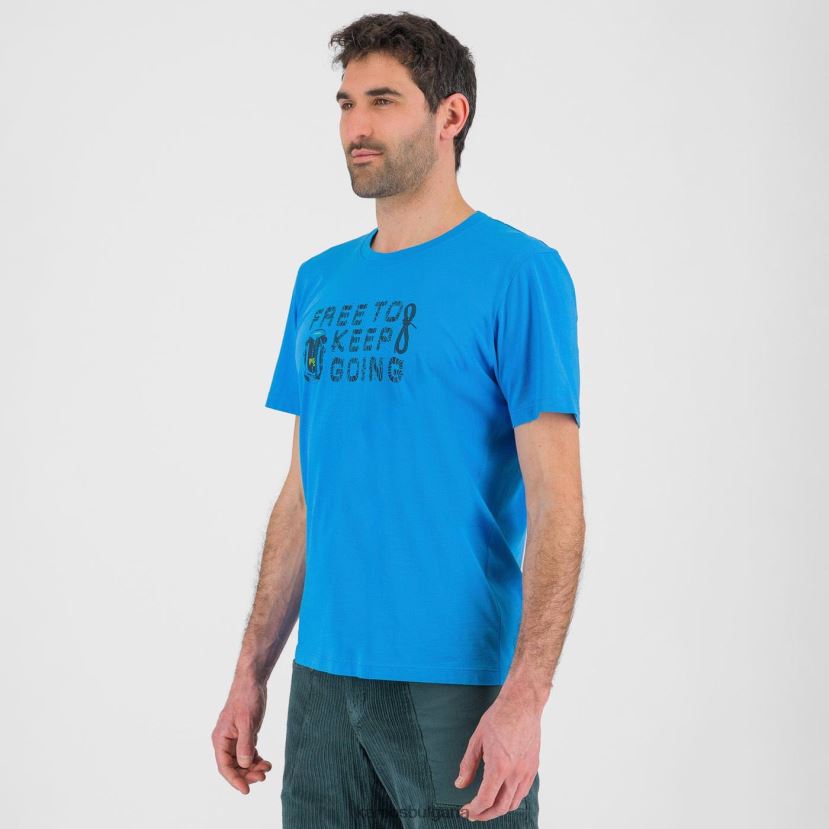 тениска| дива синьо/полунощ мъже Karpos тениска с минзухар FZ08Z407