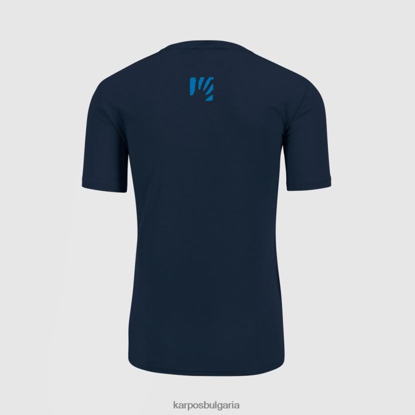 тениска| огнено червено мъже Karpos лома трико FZ08Z432