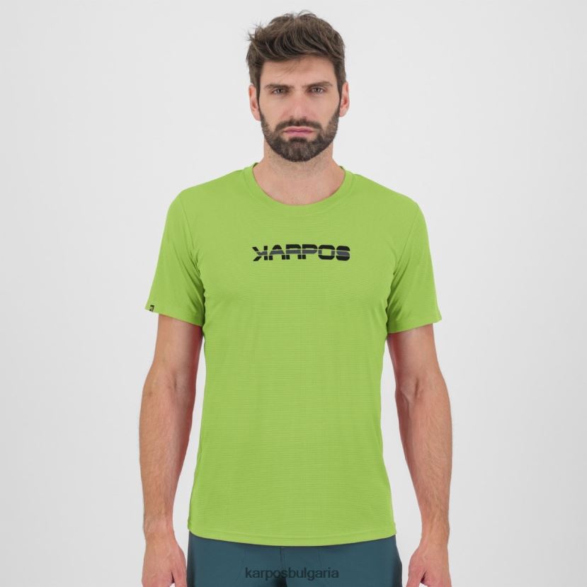 тениска| жасминово зелено/омбре синьо мъже Karpos лома трико FZ08Z434