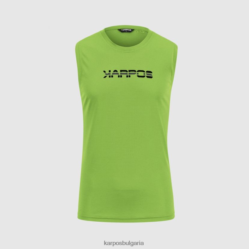 тениска| жасминово зелено/омбре синьо мъже Karpos лома резервоар FZ08Z438